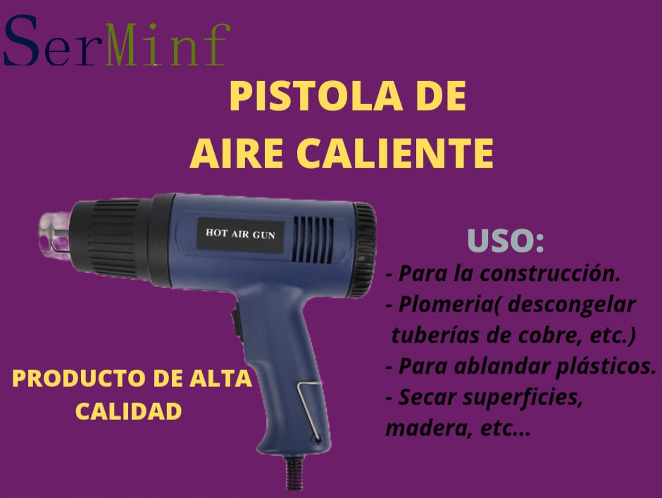 PISTOLA DE AIRE CALIENTE